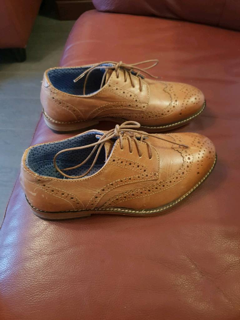 next boys brogues